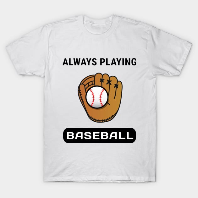 Cool Baseball t shirt T-Shirt by Eddie's Space